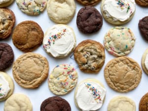 Pictured: Assortment of cookies.